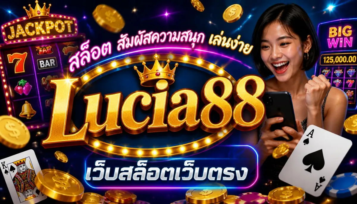 Lucia88 สล็อต สัมผัสความสนุก เล่นง่าย เว็บสล็อตเว็บตรง